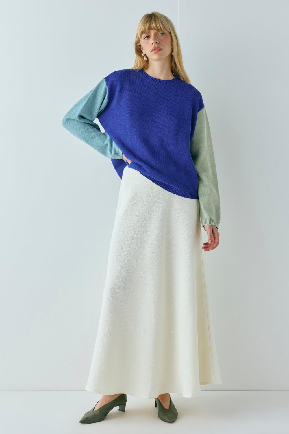 Clara Jumper Cobalt Splice
