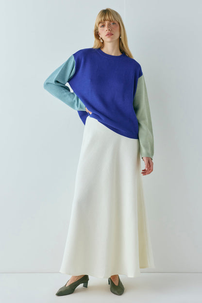 Clara Jumper Cobalt Splice