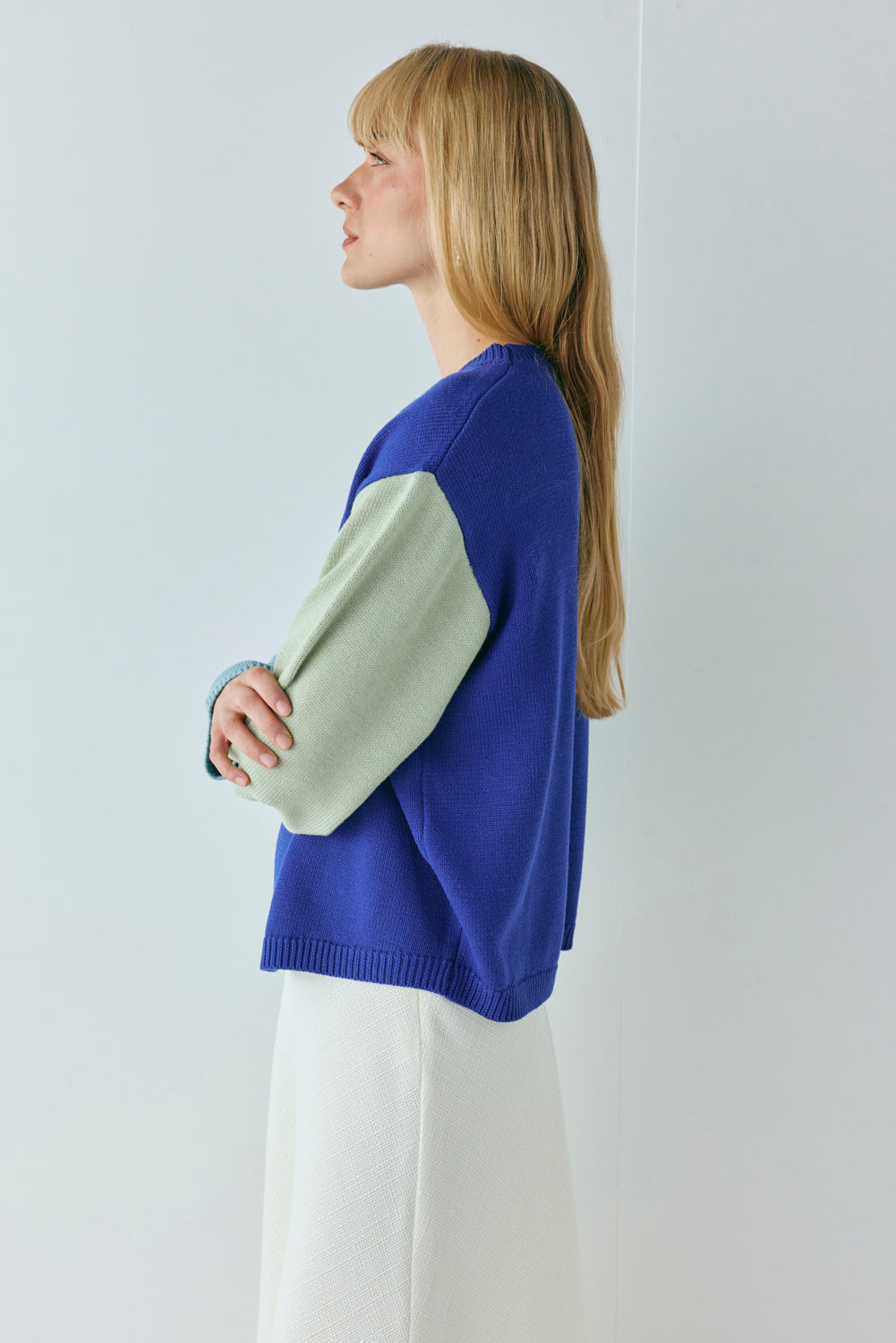 Clara Jumper Cobalt Splice