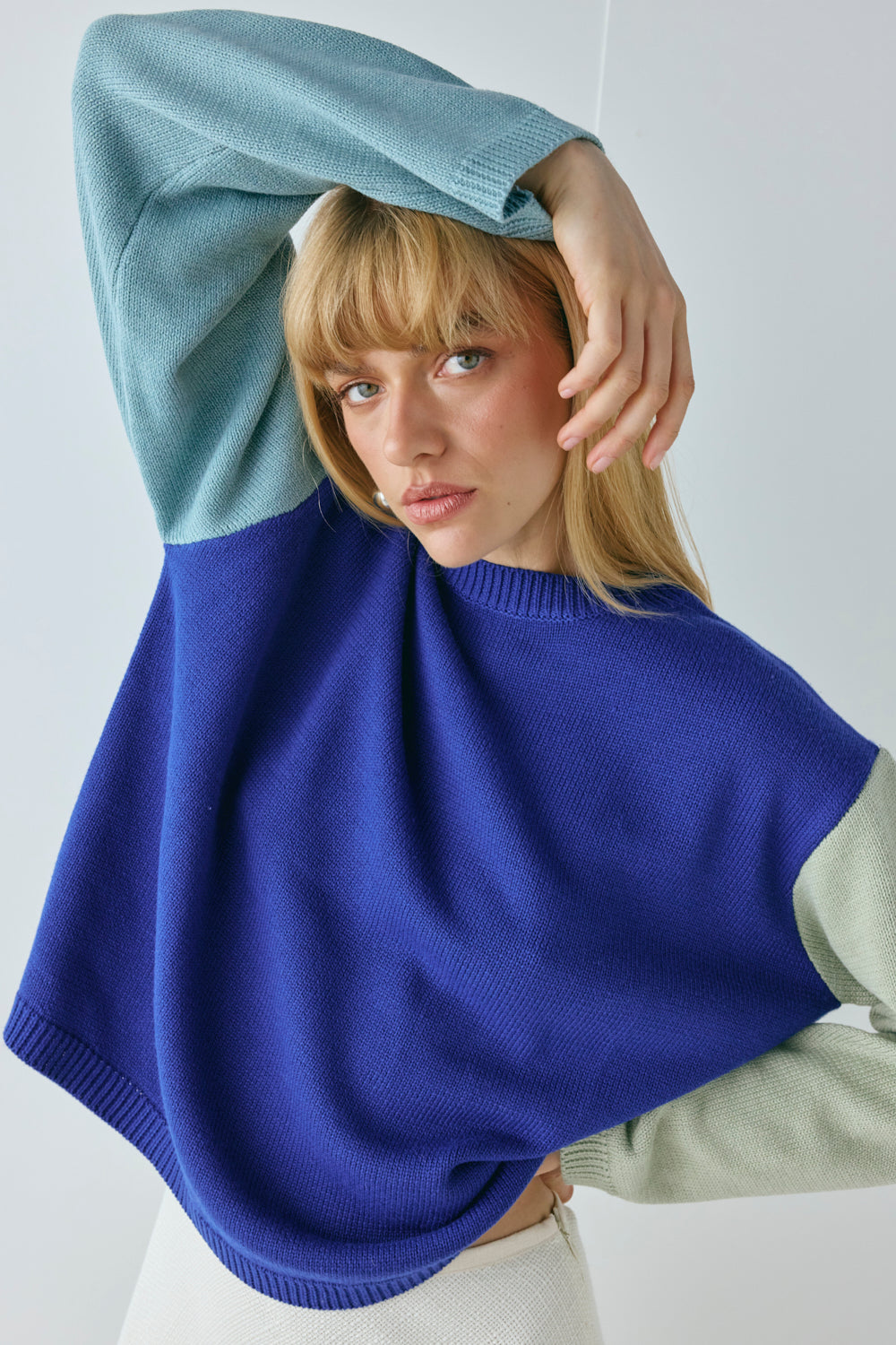 Clara Jumper Cobalt Splice