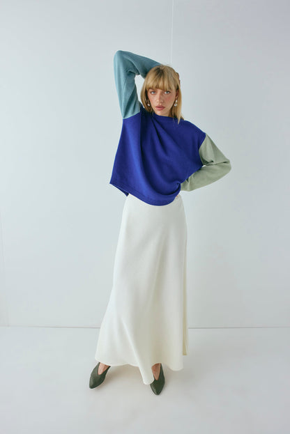 Clara Jumper Cobalt Splice