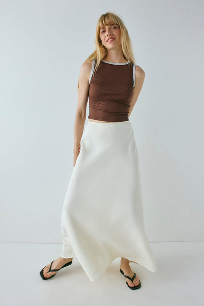 Cece Maxi Skirt Cream