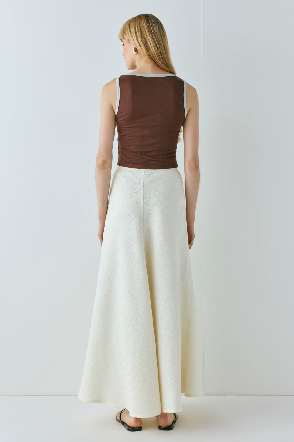 Cece Maxi Skirt Cream