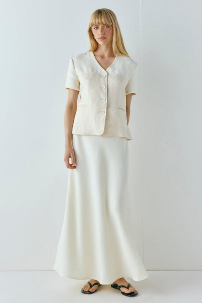 Cece Maxi Skirt Cream