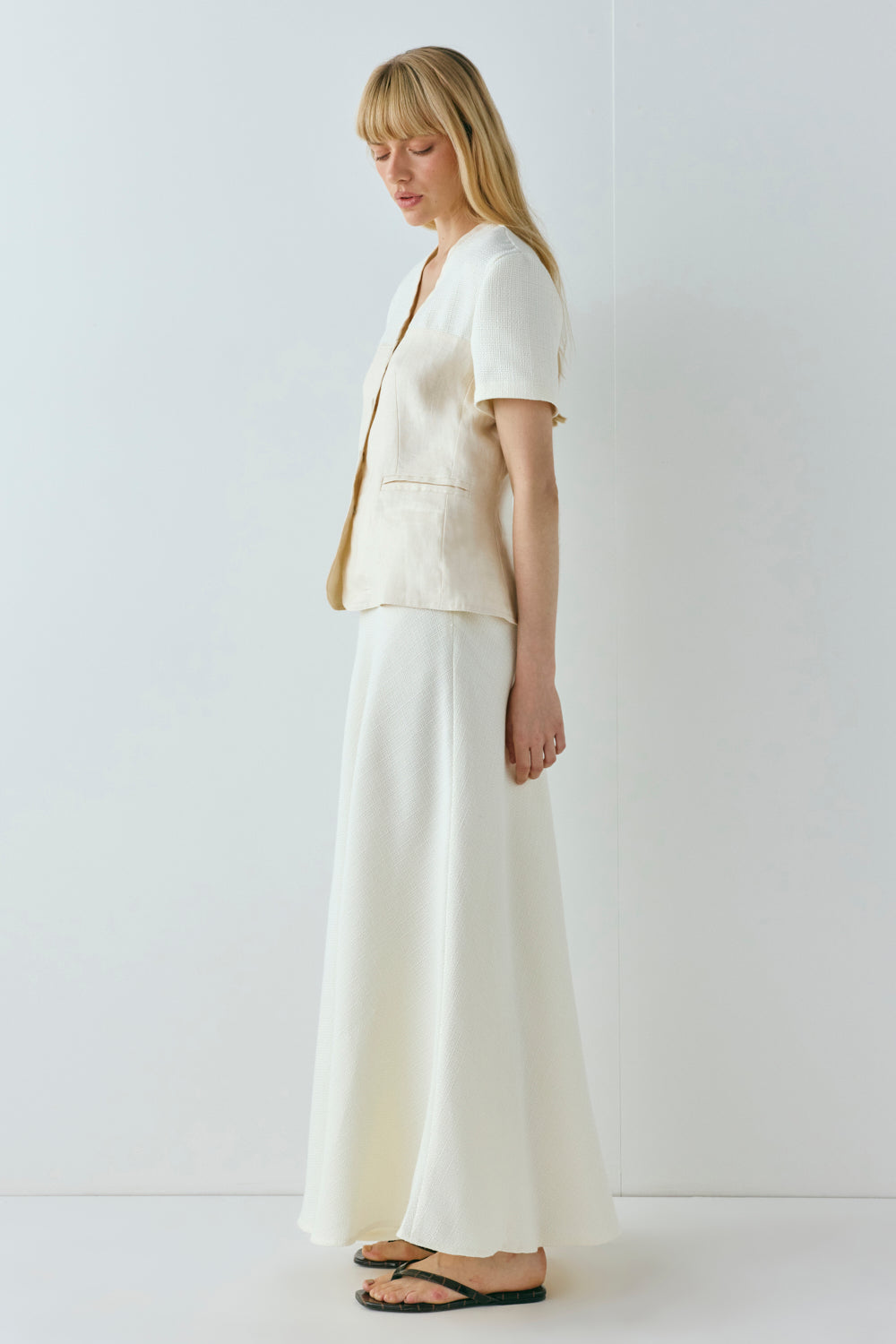 Cece Maxi Skirt Cream