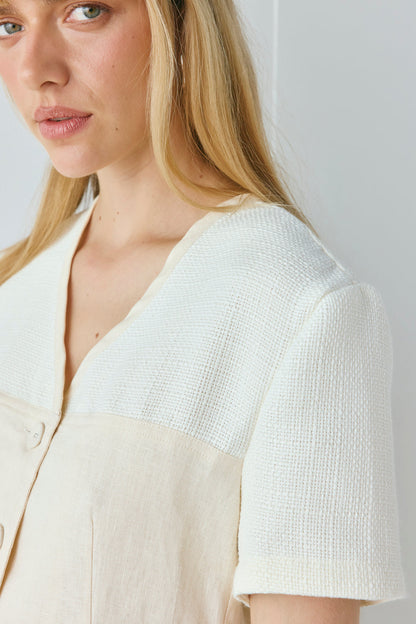 Hazel Top Cream