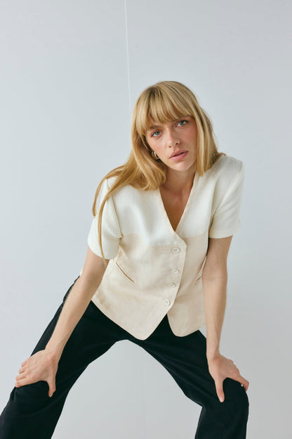 Hazel Top Cream