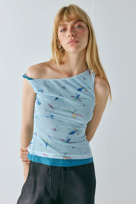 Ivy Mesh Top Sol