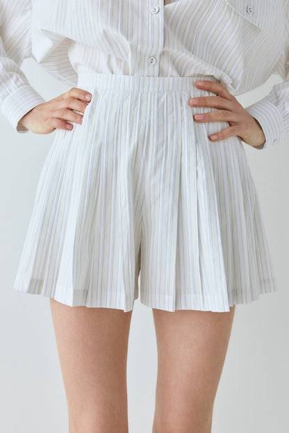Nala Shorts Cream Stripe