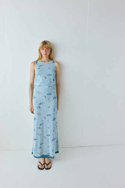 Fredrika Mesh Maxi Dress Sol
