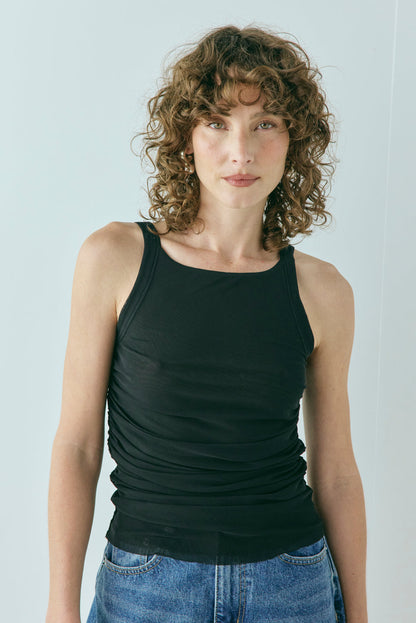 Andi Mesh Top Black