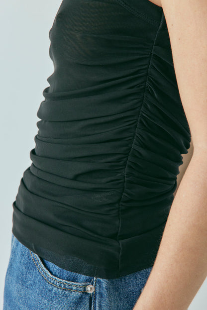 Andi Mesh Top Black