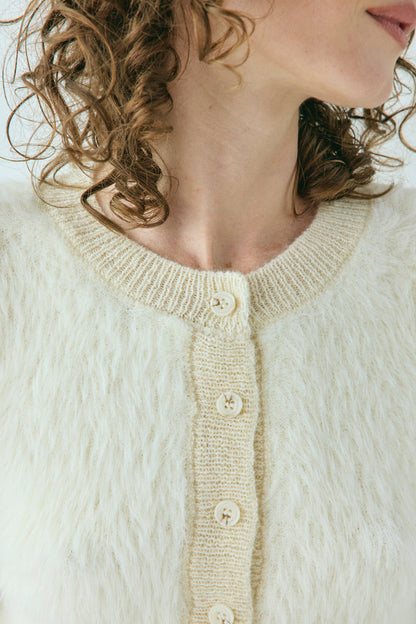Tess Knit Top Cream