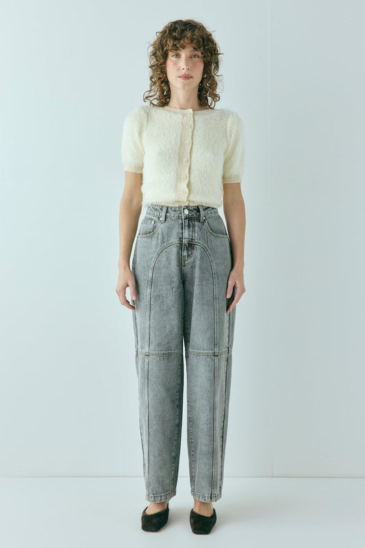 Zora Denim Jeans Washed Grey