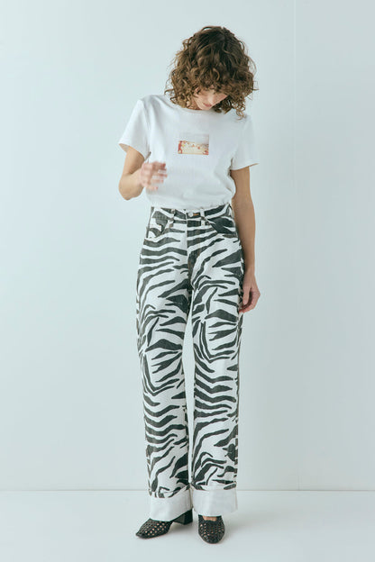 Manon Denim Jeans Zebra