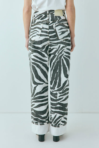 Manon Denim Jeans Zebra