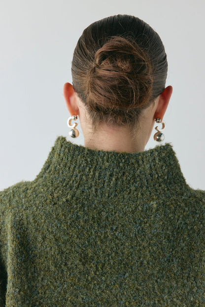Yumi Knit Jumper Khaki