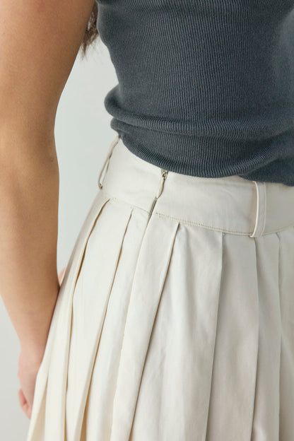 Delphi Maxi Skirt Cream