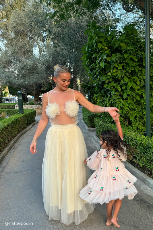 Irina Maxi Skirt Cream